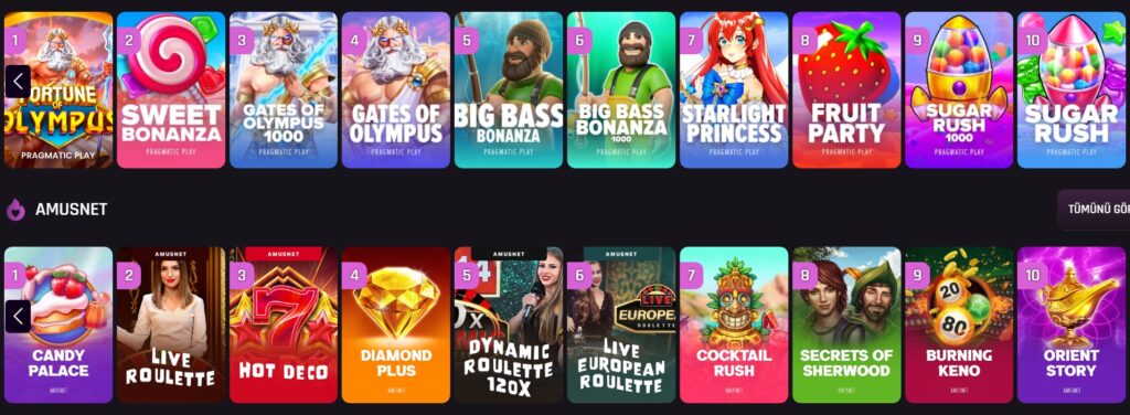 gobeti casino ve slot oyunları