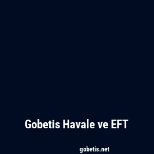 Gobetis Havale ve EFT